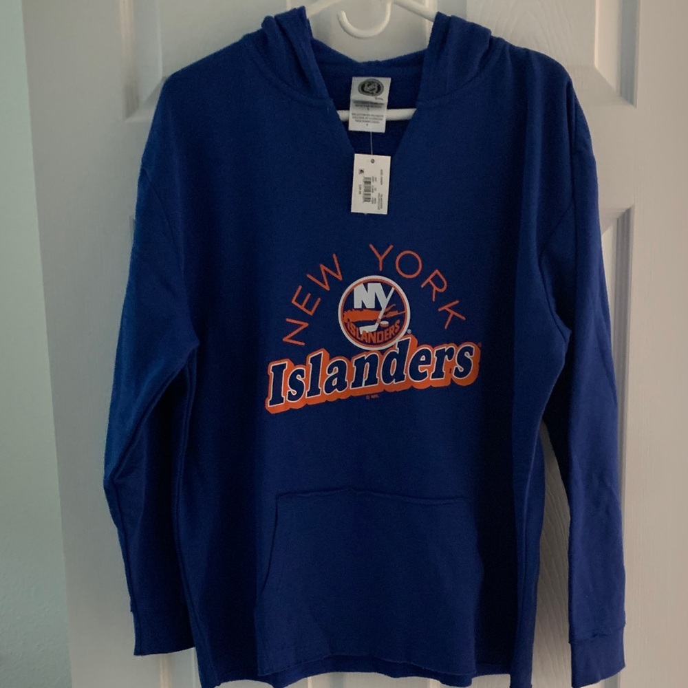 New York Islanders Blue Hoodie- official licensed NHL product